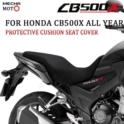 Seat Cover For Honda CB500X CB500 X CB 500 X Motorcycle Accessories 3D mesh elasticity Protecting Cushion ​Nylon Fabric Saddle S