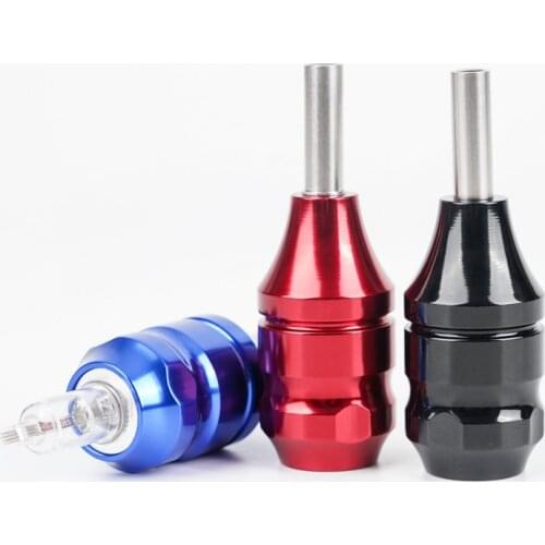 DragonHawk Tattoo Machine Grips Aluminum Alloy Makeup Handle 3 Colors Cartridges Needles Tattoo Supplies Accessories