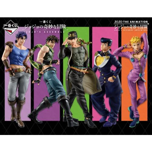 Spot Bandai Ichiban Appreciation of Jojos Bizarre Adventure Koji Jotaro Jonathan Joseph Figure