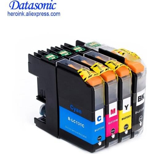 LC131 Full Ink Cartridge Compatible For Brother DCPJ152W J172W J552DW J752DW MFC-J245 J470DW J475DW J650DW J870DW Printer