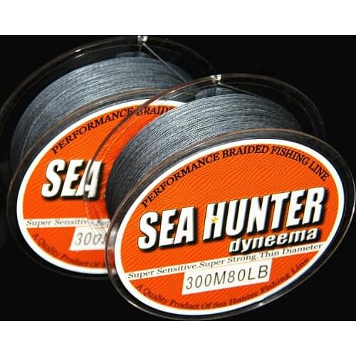 High quality PE braided fishing line strong durable anti bite fish line wear resistant 4 strands fishing lure line
