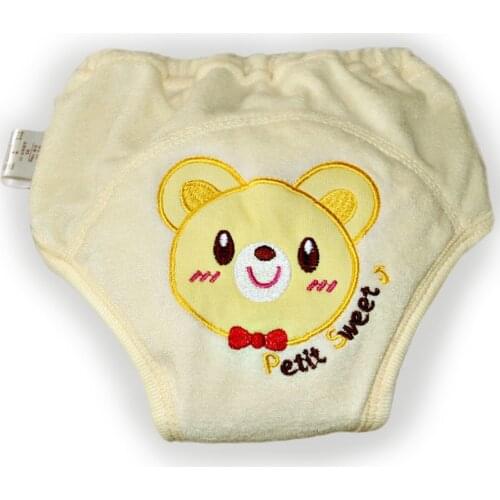 Cute Baby Training Short Pants Kid Pee Learning Diapers Boy Girl Shorts Underwear Infant Nappies Washable 2pcs/lot 5 layers