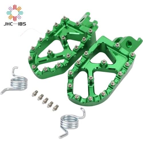 Motorcycle CNC Footrest Footpeg Foot Pegs For Kawasaki KX250F KX250 KX450F KX450 KLX450R KX 250 250F 450 450F KLX 450R 2020
