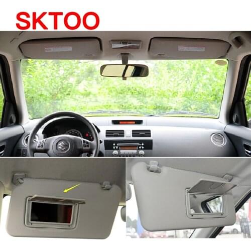 Sun visor with glass mirror sun visor left side of the driver for Suzuki Swift 2006-2016 splash 2011 84802-63J51
