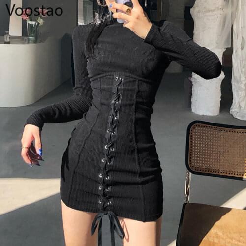 Voostao Fashionable Knitted Dresses