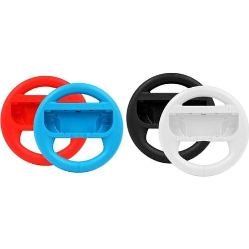 2Pcs Game Steering Racing Handle Steer Wheel Holder For Switch OLED For Switch Joy-Con Controller Gamepad Hand Grip