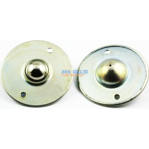 2 Pieces Flange Mount 1" Ball Transfer Bearing Unit Conveyor Roller Wheel