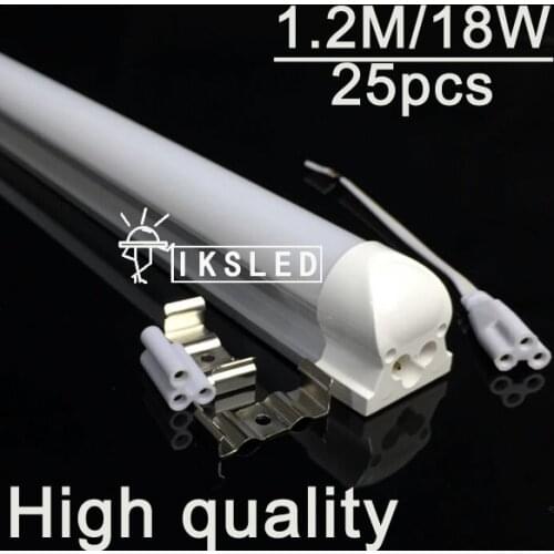 25pcs t8 integrated led tubes1500MM t8 led tube light led fluorescent 1500mm 22w for kitchen/living room/hotel