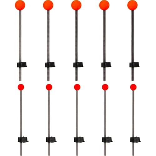 5pcs Ice Fishing Rod Tip Spring Ball Winter Outdoor Sport Portable Fishing Pole Tip Fishing Auxiliary Equipment Accessories