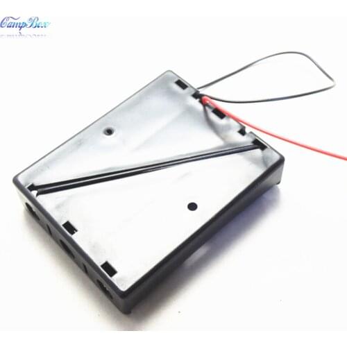 50Pcs 3x18650 Battery Case Holder Socket Wire Junction Box With 15cm Wires