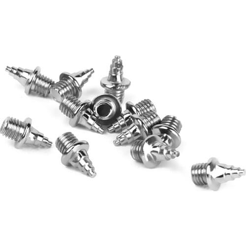 60 Pieces Replacement Track and Field Running Spikes Xmas Tree Spikes 8mm Steel Athletic Shoe Replacement Parts