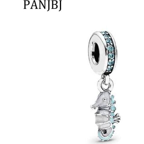 925 Silver Beads Charm Dazzling Nioght out pendent Charms Fit Pandora Original Bracelet DIY Women Jewelry Making