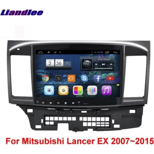 Car Android Vehicle GPS For Mitsubishi Lancer EX 2007-2015 Radio Player GPS NAVI Maps HD Touch Screen TV Multimedia No CD DVD
