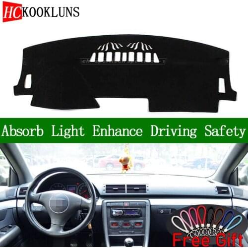 For AUDI A4 A4L 2003 2004 2005-2008 Dashboard Cover Sun Shade Dash Mat Pad Carpet Car Stickers Interior Accessories
