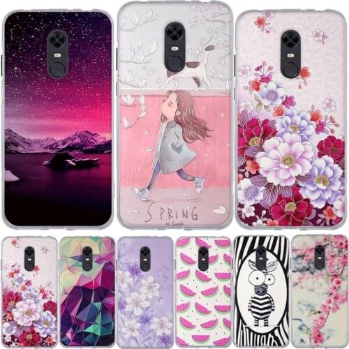 Phone Case For Couqe Xiaomi Redmi 4A 4 prime Case Cover For Xiaomi Redmi 5 Note 5 Pro Note 5 Mi5s Plus Case Soft TPU Silicon