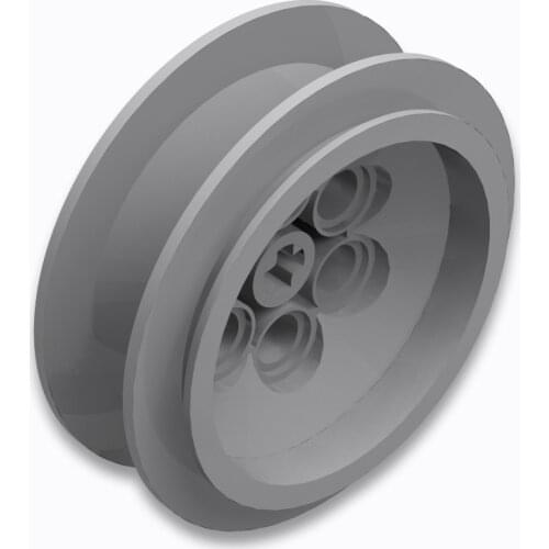 "Building Blocks Parts 86652 4PCS Wheel 43.2mm D. x 18mm with Flush Axle Stem LEGOING MOCS Education"