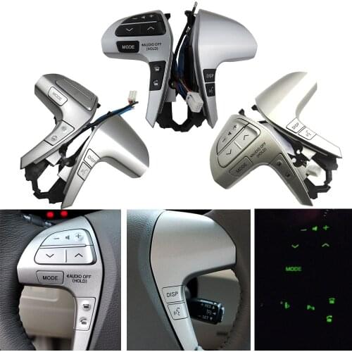 For Toyota Camry Hilux Highlander Steering Wheel Audio Control Button Switch Car Accessories 84250-06180 84250-0E220