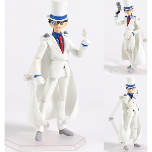 Figma SP-088 Detective Conan Kid The Phantom Thief Action Figures Collectible Model Toy Gift Doll Figurine