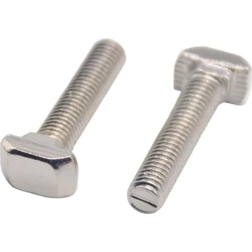 HotSale CNC 3D Printer Parts 2020 type T screw T bolt Screw for European Standard Anodized 2020 Linear Rail Aluminum Profile DIY