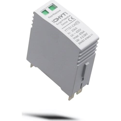 ICHYTI Top quality SPD Replace Modular 20-40KA AC 275V 420V Surge Protector Lightning Protection Surge Arrester