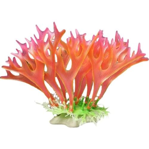 Green Artificial Simulation Protection Materials PVC Water Aquarium fish tank plant creature aquarium Decor landscape Feature