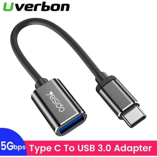 Type C To USB 3.0 Cable Adapter OTG Data Converter Cord USB C Male to USB 3.0 Female Cable For Huawei Xiaomi USB Mobile Phone