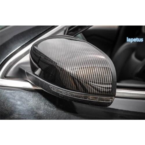 Lapetus For Jeep Cherokee 2014 2015 2016 2017 ABS Door Side Wing Rearview Mirror Case Side Mirror Decoration Stickers Cover Trim