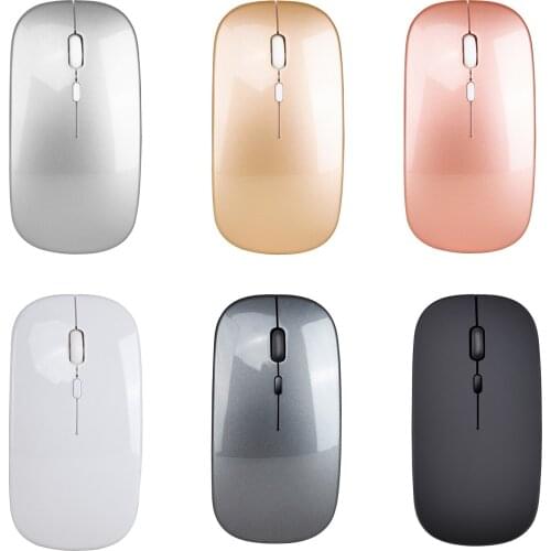 New Wireless Mouse Computer Bluetooth Mouse Silent PC Mause Rechargeable Ergonomic Mouse 2.4Ghz USB Optical Mice For Laptop PC