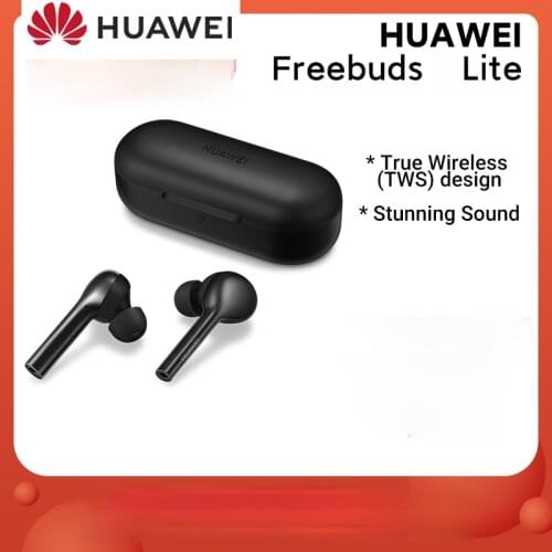 99% New HUAWEI FreeBuds Lite Freebuds Enjoy TWS Earphone Bluetooth Wireless Earphone 12 Hours Play Auto Wearing Detection IPX4