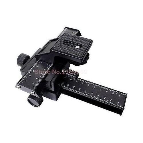 New Professional Macro Focusing Rail Slider 4-Way D-SLR DC For d40 d90 d5100 d3100 d7000 350d 450d 650d 450d 350d camera