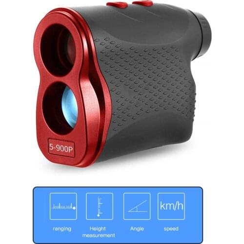 Monocular Rangefinder Golf Scope Yards Measure Digital Optic Distance Meter Range Finder For Golf Hunting Camera Outdoor Camping