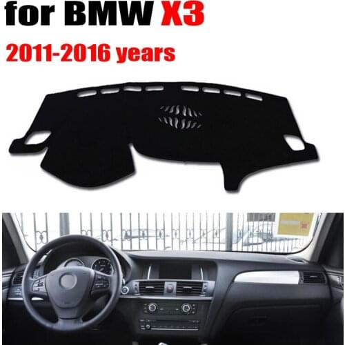Car dashboard covers mat for BMW X3 2011-2016 years Left hand drive dashmat pad dash cover auto dashboard accessories
