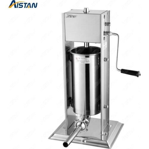 TV3L Manual Sausage Stuffer Machine Meat filler Sausage Making for Food Processor Stainless Steel Made 3L 5L 7L 10L 15 Liters