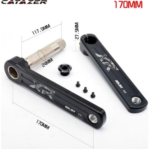 Road Bike Crankset 9/10/11/12S Double Chainring Crank 34-50T GXP chainring BB Bottom bracket 170mm/172.5mm/175mm Crank