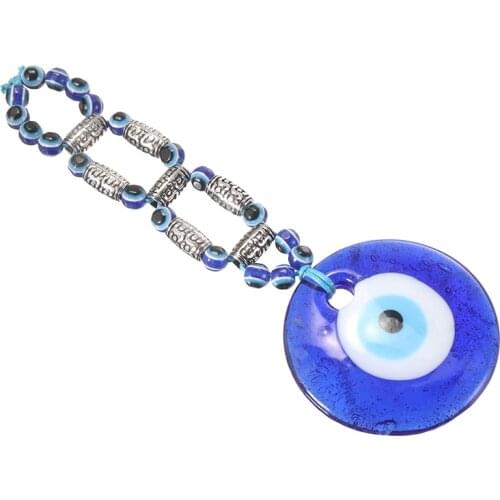 Shellhard 1pc Lucky Turkish Blue Evil Eye Amulet Home Decor Car Office Charm Pendants Decoration Jewelry Accessory Hot