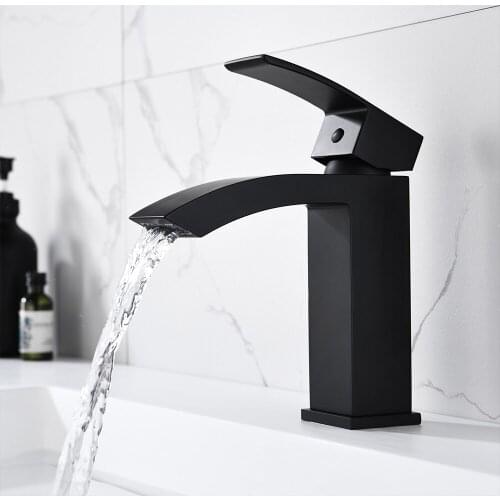SKOWLL Black Bath Faucets