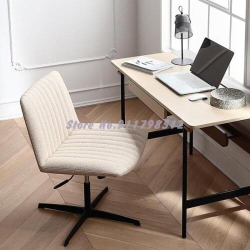 Warm Yan Home Bedroom Computer Chair Study Chair Office Chair Living Room Single Sofa Chair Dressing Chair Makeup Chair