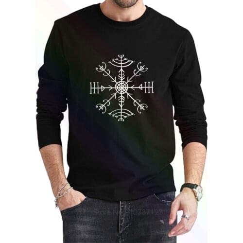Veldismagn T-shirt Norse Viking Odin Thor Pagan Asatru Logo 2021 Newest Summer Mens Long Sleeve Popular Tees Shirt Tops Novel