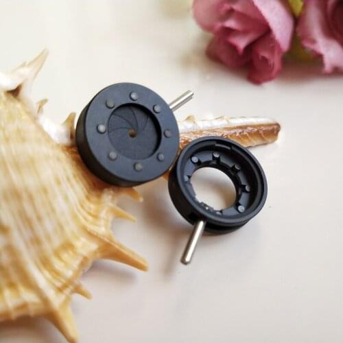 100pcs 1-8MM Amplifying Light Regulator Optical Iris Diaphragm Aperture Condenser 8 Blades for Digital Camera Microscope Adapter