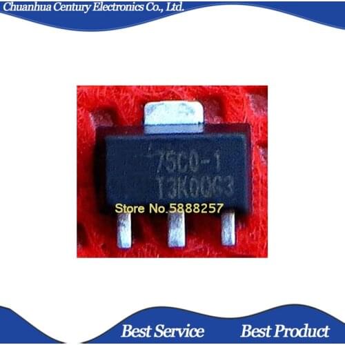 5 pcs/lot HT75C0-1 HT75C0 75C0-1 SOT89 Original and New In Stock