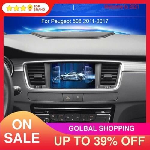Android 10.0 PX6 Car DVD Player GPS Navigation Radio Stereo For PEUGEOT 508 2011 2012 2013-2017 Head Unit Auto Radio Multimedia