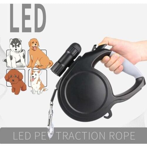 5/8M 50KG Dog Leash for Medium Big Dogs Retractable Dog Leash Automatic Flexible Dog Puppy Cat Traction Rope Belt Pet Products