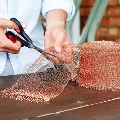 6/15/30m Anti-bite Knitted Copper Mesh Mouse Cave Hole Blocker Tool