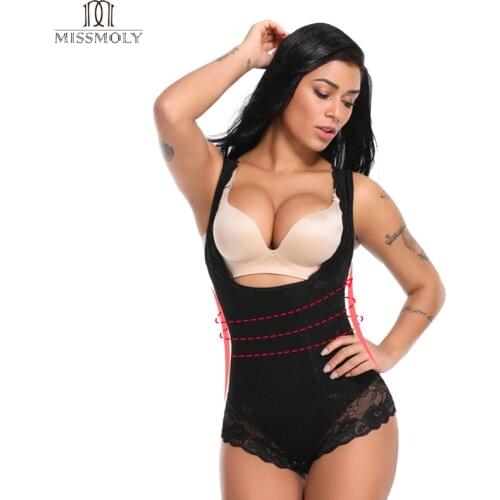 Miss Moly Women Full Body Shaper Waist Reducer Trainer Tummy Slimming Control Panty Butt Lifter Briefs Push Up Shapewear Corset