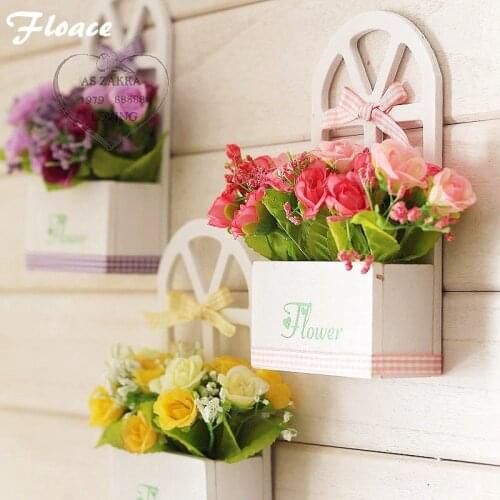 Floace Furnishings decoration flower series multicolour mini rose flower window artificial flower set