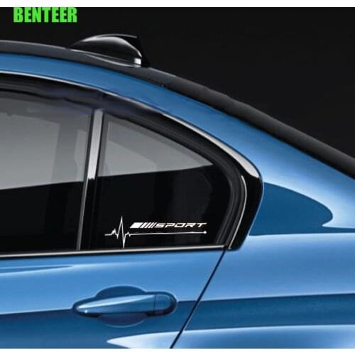 2pcs car windows sticker For Mercedes benz AMG G63 G500 A45 E200 260 300