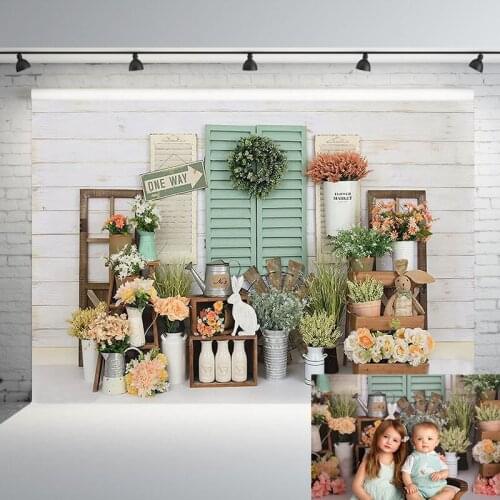 Mehofond Easter Backdrop Vinyl Photography Backdrops Children Baby Shower Easter Photographic Backdrops For Photo Studio