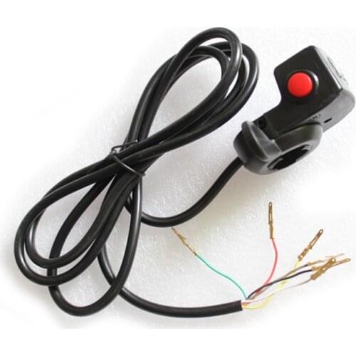 Scooter Grips Electric Scooter Thumb Throttle Grips 36V Electric Bike Thumb Throttle