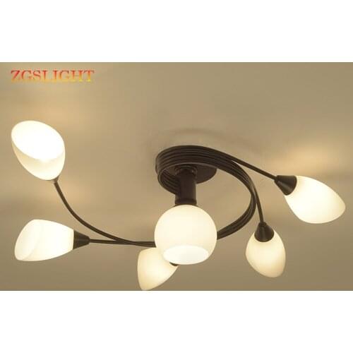 Modern LED Chandelier Ceiling Lamp Living Room Bedroom Lighting Fixtures Creative Indoor Home Kitchen Restaurant Pendant Light