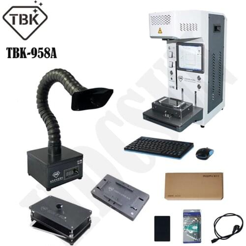 TBK-958A DIY printer CNC Laser Cutting For iphone 7-11 Xs Xsmax X Back Glass Remover Lcd Frame Repair Laser Separate Machine